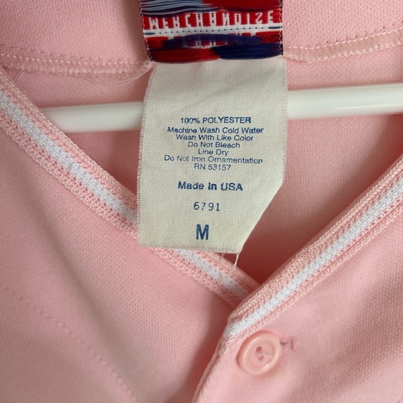 Majestic Pink Kids Red Sox Shirt - Picture 5 of 7